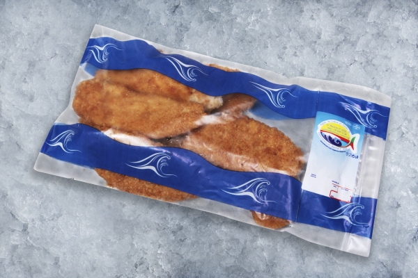 Egg-dipped and breaded frying products